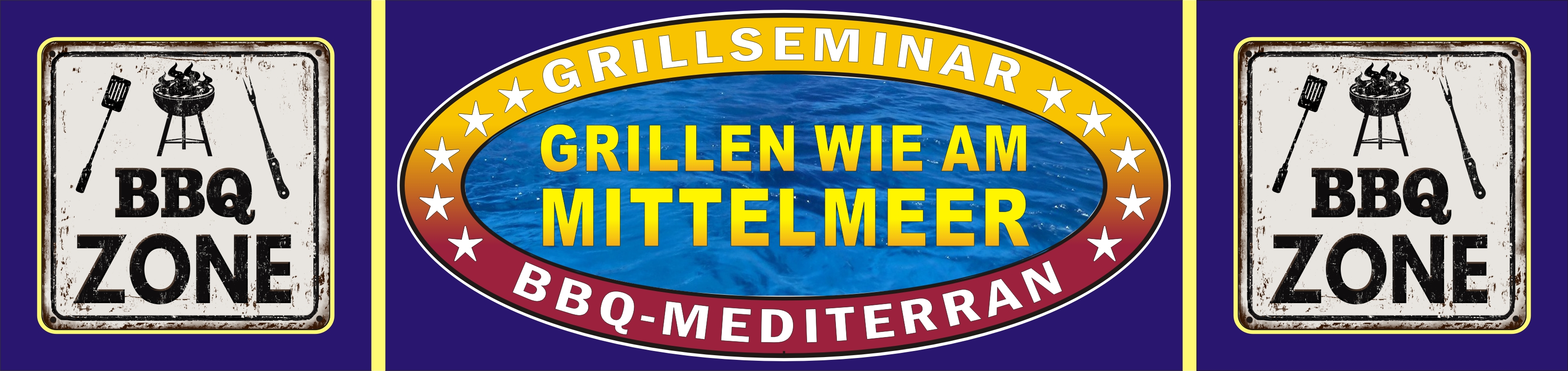 Der Grillkurs --- BBQ-Mediterran, Grillen wie am Mittelmeer --- für Teilnehmer aus Herford, Hiddenhausen, Bad Salzuflen, Bielefeld, Paderborn, Gütersloh,...
